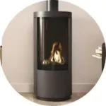 Fritstående gaspejs