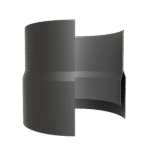 Overgang til røgrør