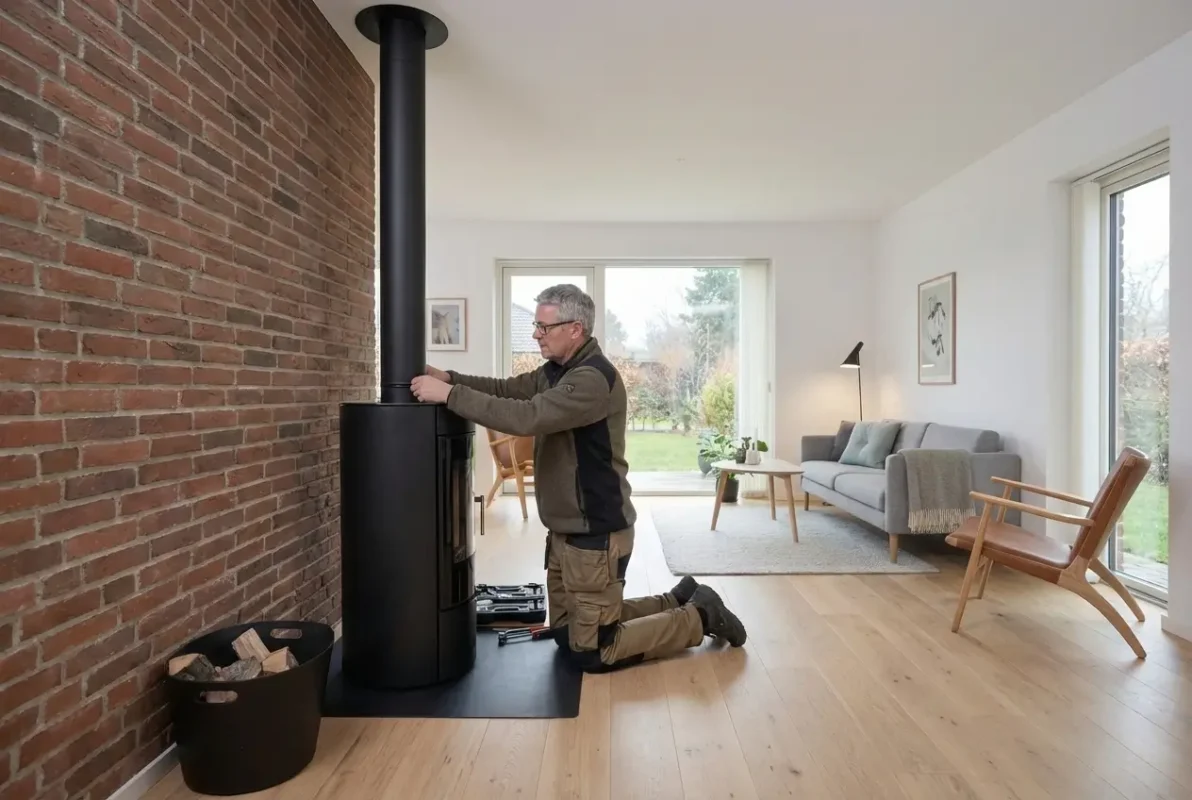 Installation af brændeovn