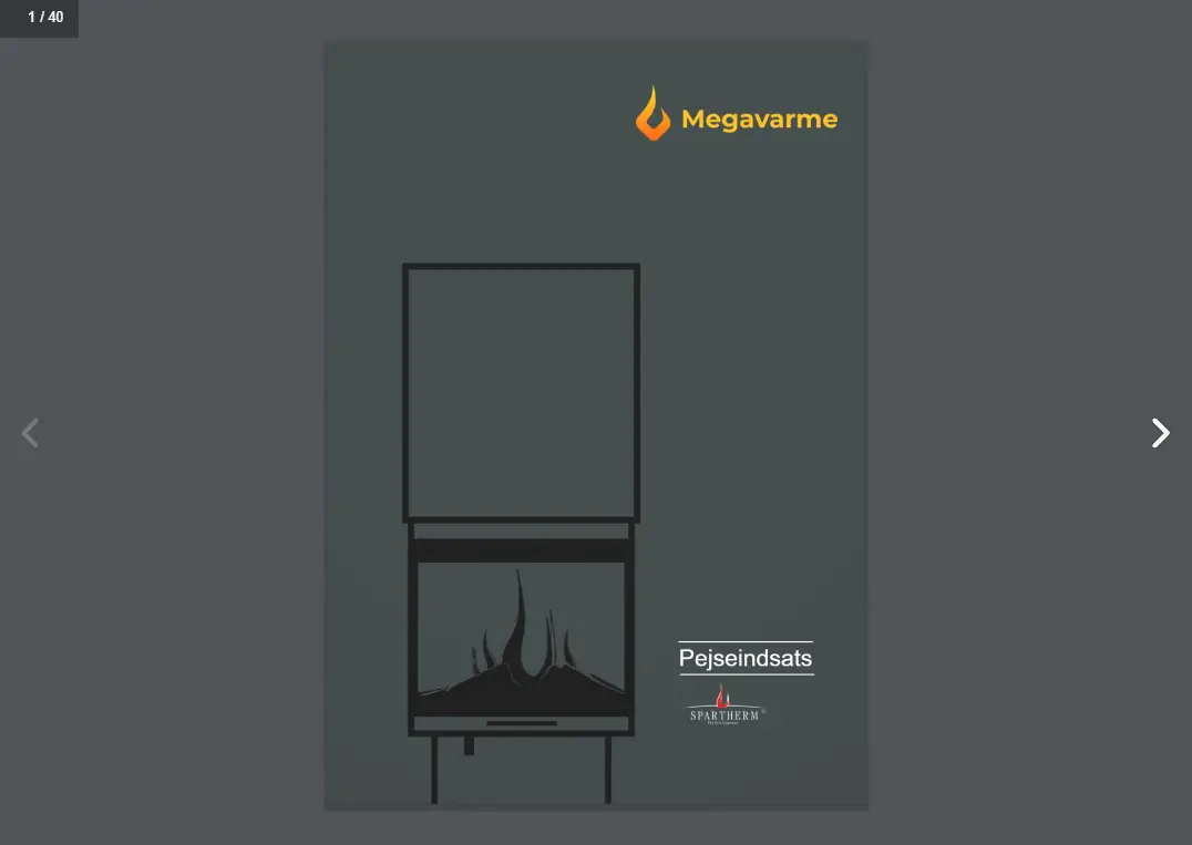 Spartherm pejse katalog